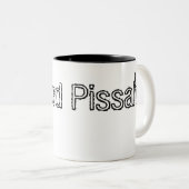 2 Couleurs "Pissah mauvais !" - Tasse citable (Devant droit)