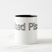 2 Couleurs "Pissah mauvais !" - Tasse citable (Centre)