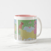 2 Couleurs Plaisirs simples de tasse de la vie (Devant droit)