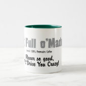 2 Couleurs Plein o'Madness de cale - tasse (Centre)