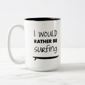 2 Couleurs Plutôt surfe la tasse de café (Gauche)