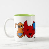 2 Couleurs PNP GNT et tasse d'amis (Gauche)