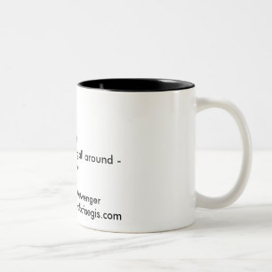 2 Couleurs Poésie de druide dans la tasse d'art et d'essai