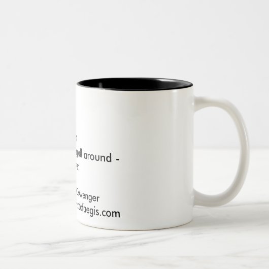 2 Couleurs Poésie de druide dans la tasse d'art et d'essai (Droit)