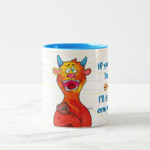 2 Couleurs Pointillez le monstre, tasse