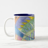 2 Couleurs Poissons - tasse (Gauche)