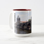 2 Couleurs Pont de Charles, tasse de Prague (Devant gauche)