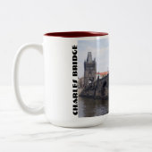 2 Couleurs Pont de Charles, tasse de Prague (Gauche)