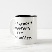 2 Couleurs … pour la bonne tasse de café (Devant gauche)