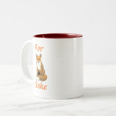2 Couleurs Pour la tasse de saké de Fox (Devant gauche)