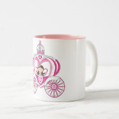 2 Couleurs Princesse dans la tasse royale de chariot (Devant droit)