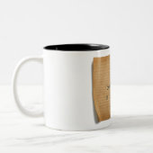 2 Couleurs PSAUME 46:10 - Tasse à café (Gauche)