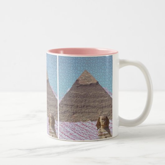2 COULEURS PYRAMIDE DE KHUFU ET TASSE DE SPHINX (Droit)