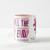 2 Couleurs Quand l'idéotie finira-t-elle ? Tasse mousseuse (Centre)