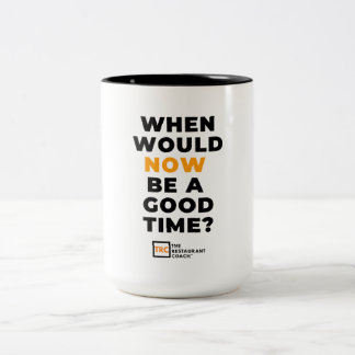 2 Couleurs Quand MAINTENANT tasse de café