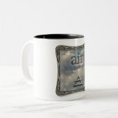2 Couleurs Quatre Éléments - Air - Tasse à Café (Devant gauche)