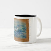 2 Couleurs Quatre Éléments - Eau - Tasse à Café (Devant droit)