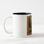 2 Couleurs Quatre Éléments - Terre - Tasse à Café (Gauche)