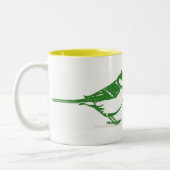 2 Couleurs Quatre la tasse d'oiseaux (Gauche)