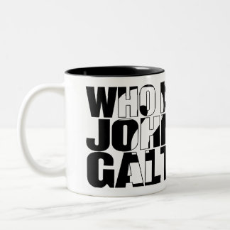 2 Couleurs Qui est John Galt ? tasse 15oz