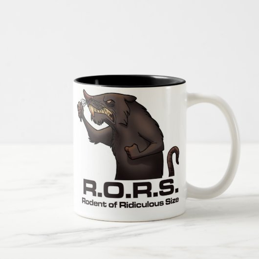 2 Couleurs R.O.R.S. Tasse (Droit)