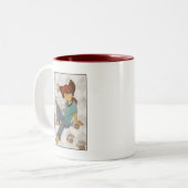 2 Couleurs Randy la tasse de Weredog (Devant gauche)