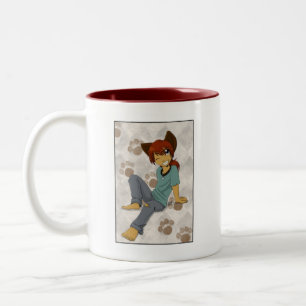 2 Couleurs Randy la tasse de Weredog