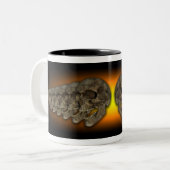 2 Couleurs Rangée de tasse de crânes (Devant gauche)