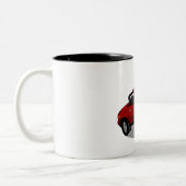 2 Couleurs "Rapide" la tasse de roadster (Gauche)