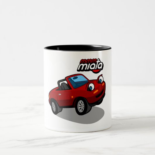 2 Couleurs "Rapide" la tasse de roadster (Centre)