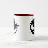 2 Couleurs Raven et la tasse de lune (Centre)