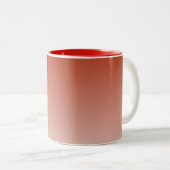 2 Couleurs Red Chili Peppers rouge tasse à deux tons (Devant droit)