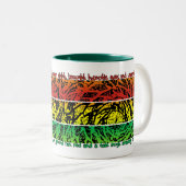 2 Couleurs Reggaezer - tasse (Devant droit)