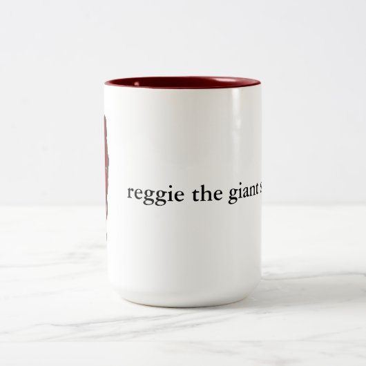 2 Couleurs Reggie la tasse de calmar géant (Centre)