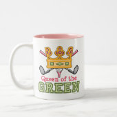 2 Couleurs Reine de la tasse verte de golf (Gauche)