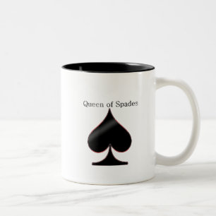 2 Couleurs Reine de tasse de pelles