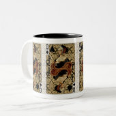 2 Couleurs Reine de tasse de pelles (Devant gauche)