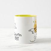 2 Couleurs Reine des abeilles, tasse de café (Centre)