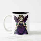 2 Couleurs "Reine tasse de Halloween" (Gauche)