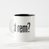 2 Couleurs Rem obtenu ? Tasse de café (Devant gauche)