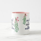 2 Couleurs Rencontrez-moi sous la tasse de gui (Centre)