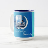 2 Couleurs Respirez la tasse d'auto-soins (Devant gauche)