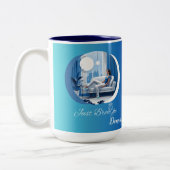 2 Couleurs Respirez la tasse d'auto-soins (Gauche)