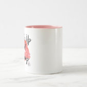 2 Couleurs Réveillez-vous et tasse de maquillage (Centre)