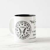2 Couleurs RFOR - Tasse (Devant gauche)