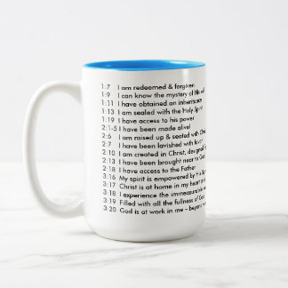 2 Couleurs Richesse d'église de bible de grâce de sa tasse de