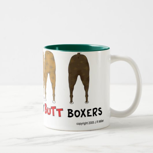 2 Couleurs Rien n'aboutent la tasse de boxeurs (Droit)