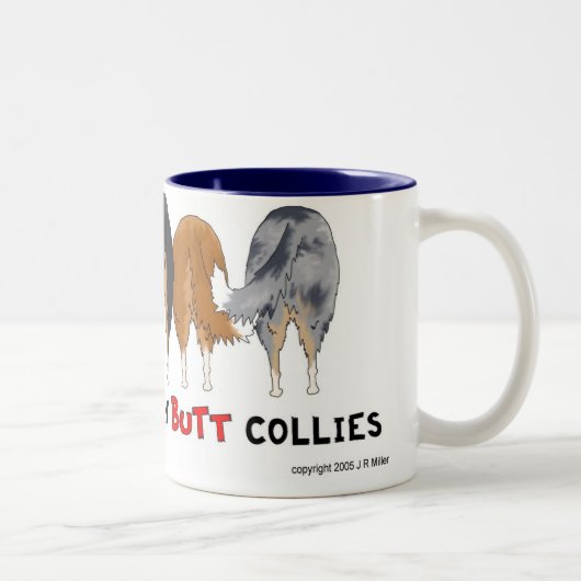 2 Couleurs Rien n'aboutent la tasse de colleys (Droit)