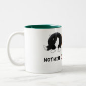 2 Couleurs Rien n'aboutent la tasse de Corgis (Gauche)