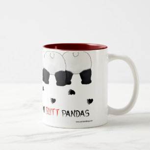 2 Couleurs Rien n'aboutent la tasse de pandas